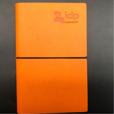 定制手账本 - 油边松紧带保护皮扣