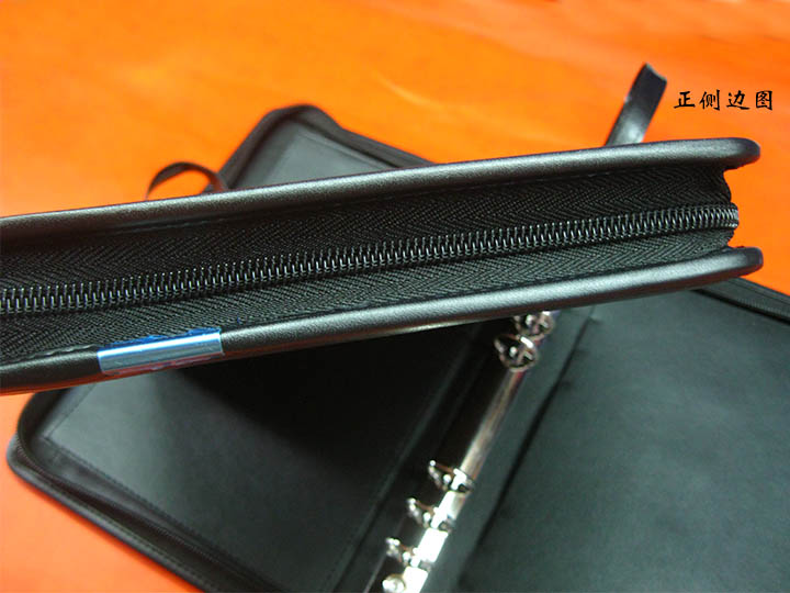 拉链公文包侧面拉链图