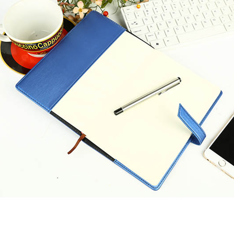 带扣胶装记事本展开封二图