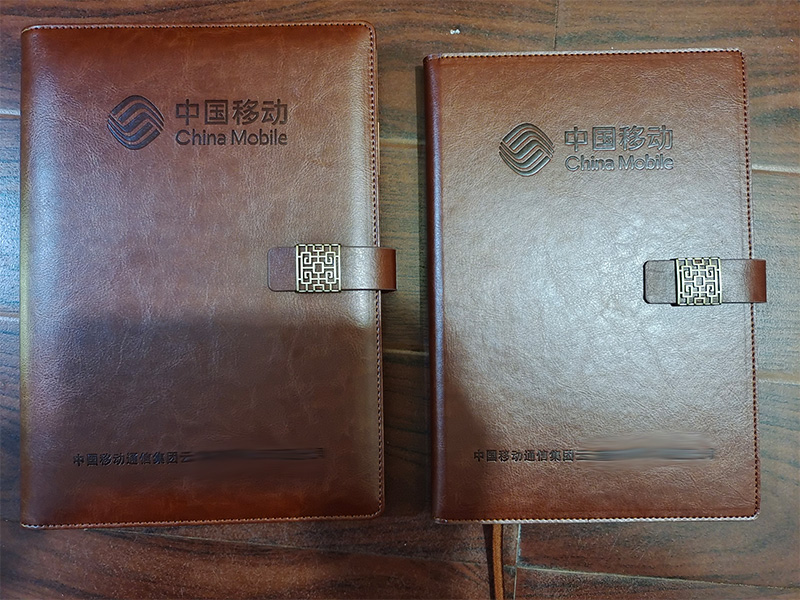 办公室文具复古窗花商务记事本批发-活页平装对比